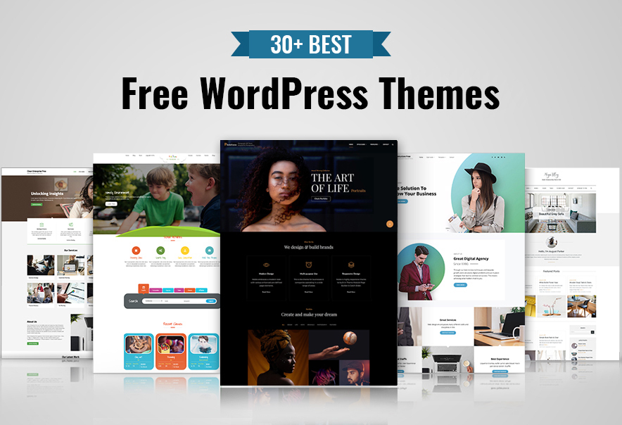 WordPress template